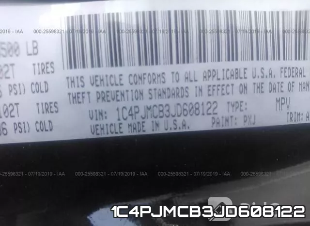 1C4PJMCB3JD608122 фото 10