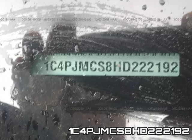 1C4PJMCS8HD222192 фото 10