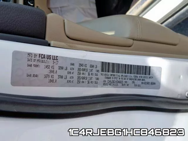 1C4RJEBG1HC846823 фото 2