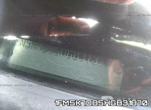 1FM5K7D85HGB31870 фото 10