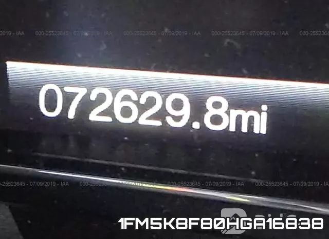 1FM5K8F80HGA16838 фото 8