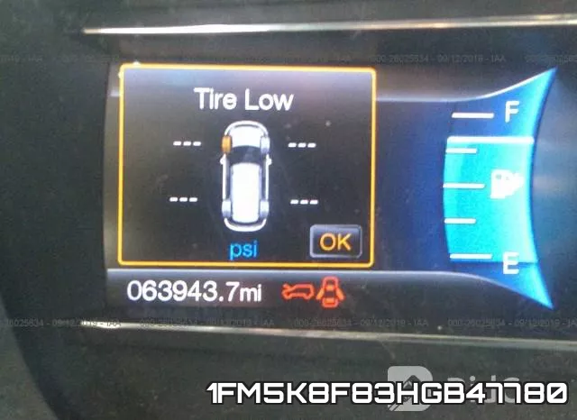 1FM5K8F83HGB47780 фото 8