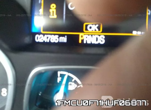 1FMCU0F71HUF06877 фото 8