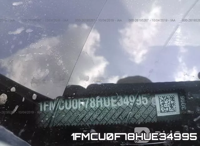 1FMCU0F78HUE34995 фото 10