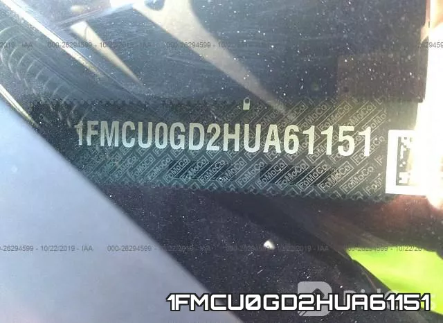 1FMCU0GD2HUA61151 фото 10