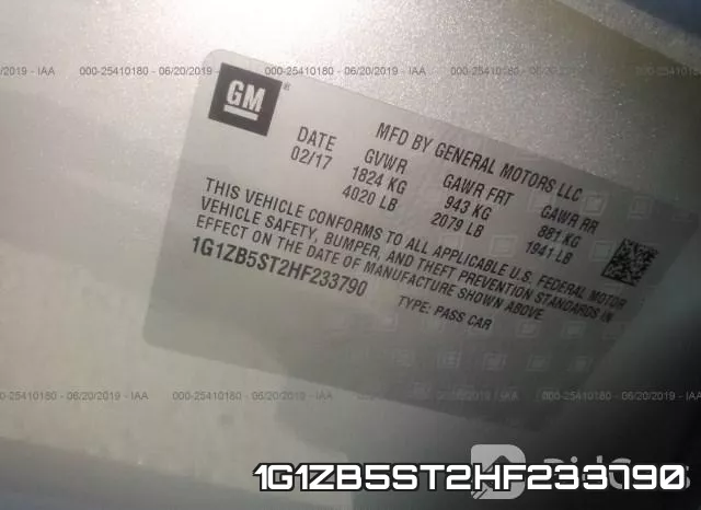 1G1ZB5ST2HF233790 фото 10