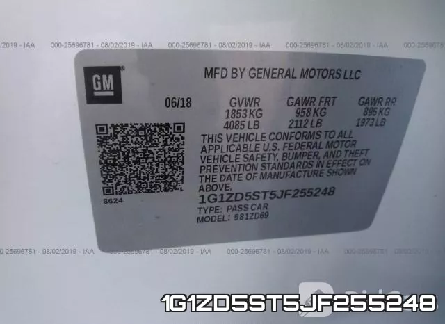 1G1ZD5ST5JF255248 фото 10