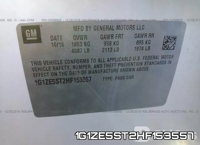 1G1ZE5ST2HF153557 фото 10