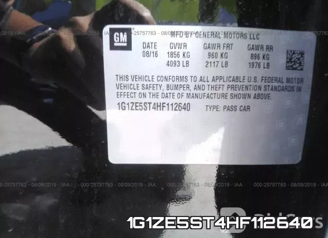 1G1ZE5ST4HF112640 фото 10