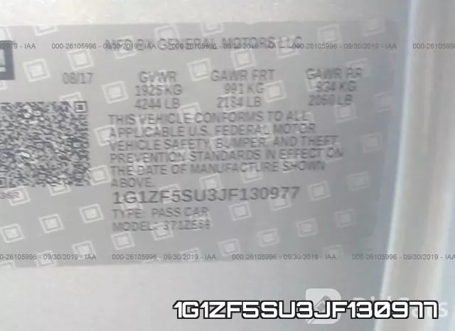 1G1ZF5SU3JF130977 фото 10
