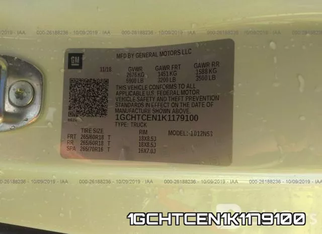1GCHTCEN1K1179100 фото 10