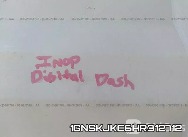 1GNSKJKC6HR312712 фото 7