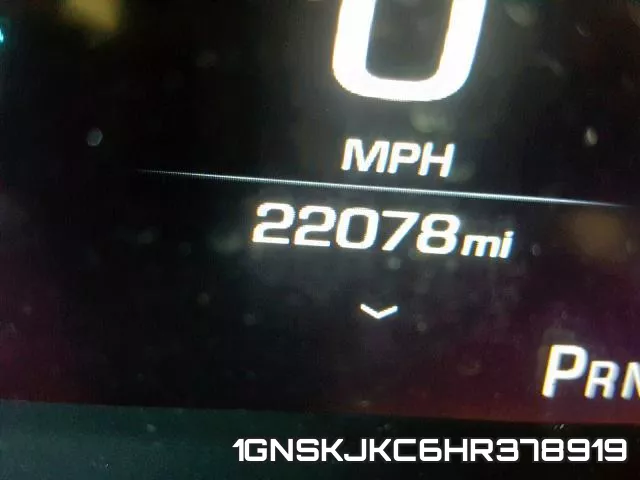 1GNSKJKC6HR378919 фото 9