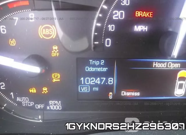 1GYKNDRS2HZ296307 фото 8