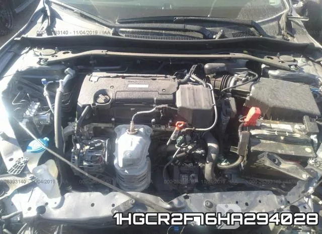 1HGCR2F76HA294028 фото 2