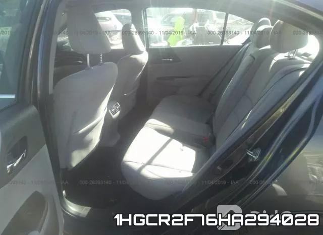 1HGCR2F76HA294028 фото 9