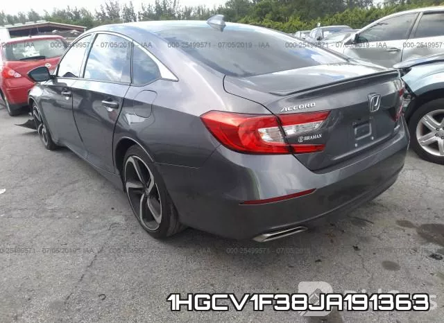 1HGCV1F38JA191363 фото 4