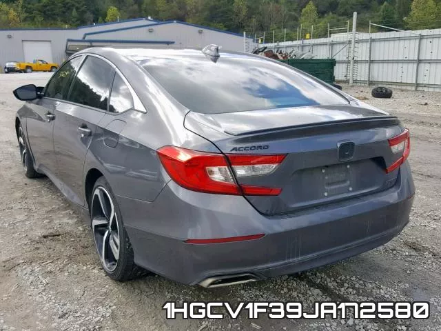 1HGCV1F39JA172580 фото 4