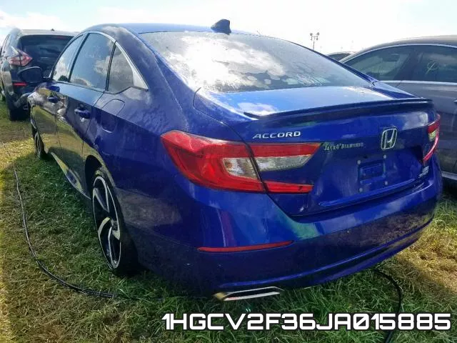 1HGCV2F36JA015885 фото 4