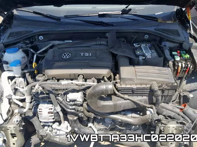 1VWBT7A33HC022020 фото 8