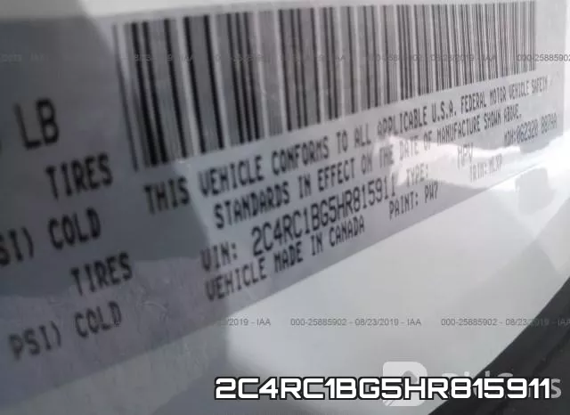 2C4RC1BG5HR815911 фото 10