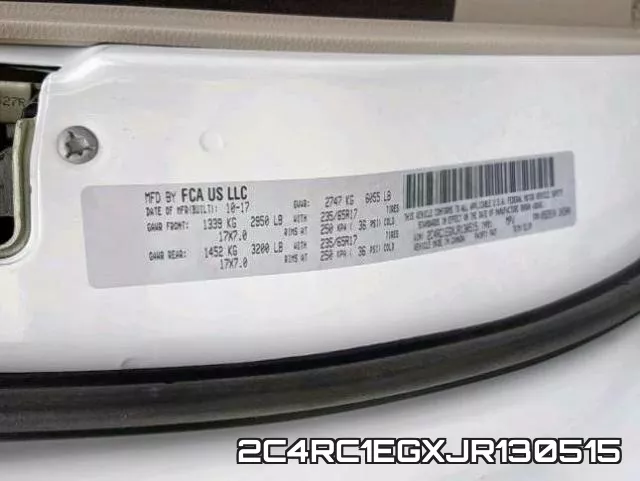 2C4RC1EGXJR130515 фото 2