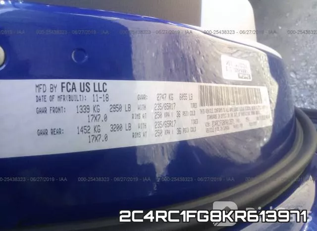 2C4RC1FG8KR613971 фото 10