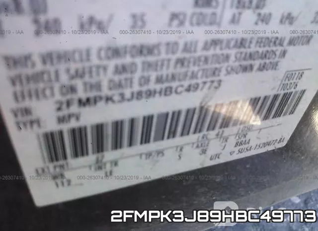 2FMPK3J89HBC49773 фото 10