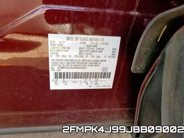 2FMPK4J99JBB09002 фото 2
