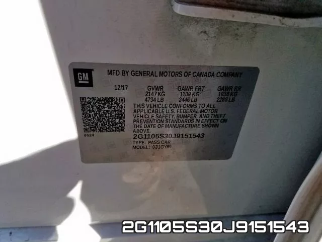 2G1105S30J9151543 фото 2