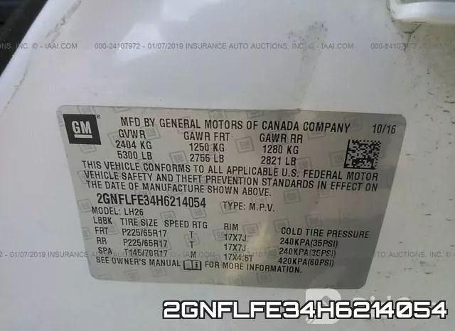 2GNFLFE34H6214054 фото 10