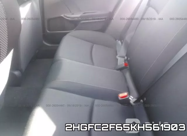 2HGFC2F65KH561903 фото 9