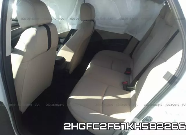 2HGFC2F67KH582266 фото 9