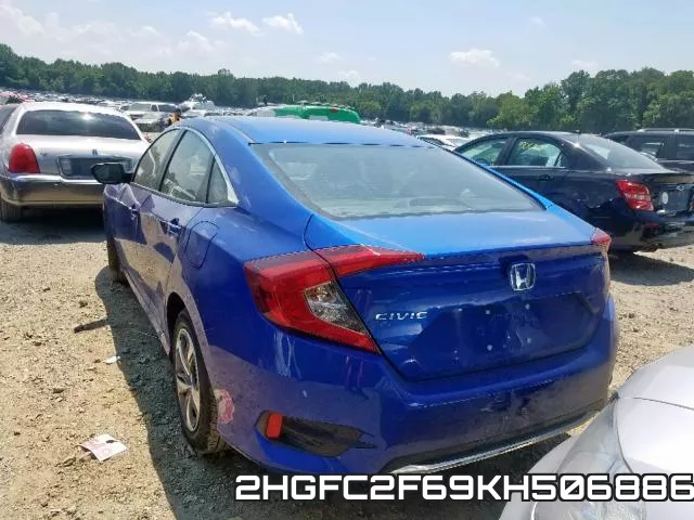 2HGFC2F69KH506886 фото 4