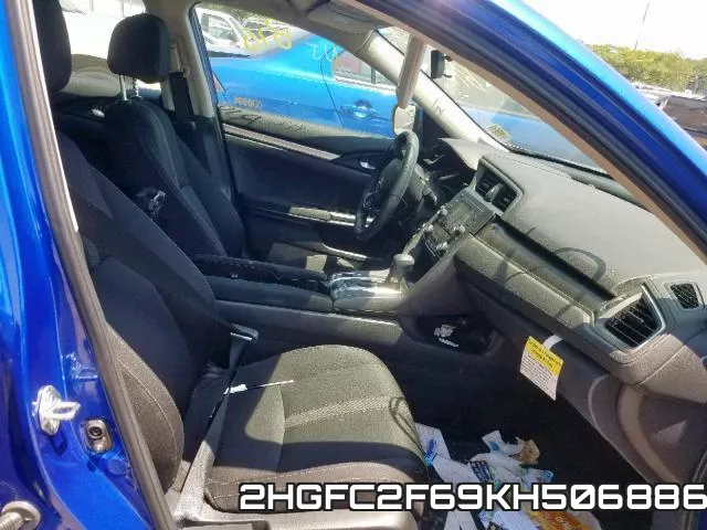 2HGFC2F69KH506886 фото 6