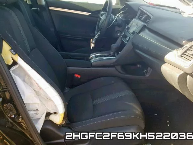 2HGFC2F69KH522036 фото 6