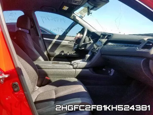 2HGFC2F81KH524381 фото 6