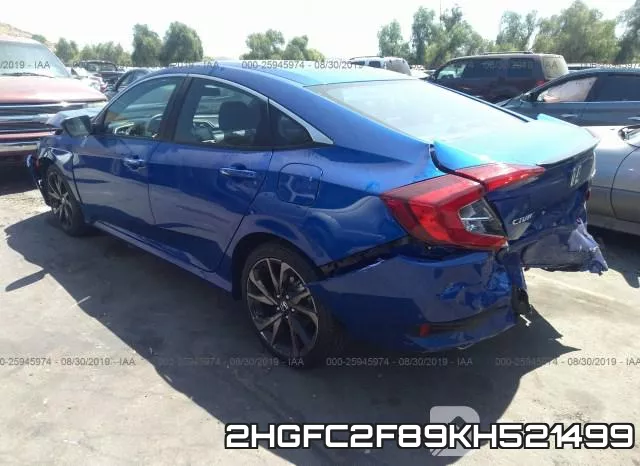 2HGFC2F89KH521499 фото 4