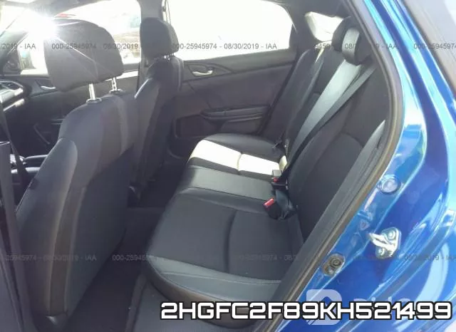 2HGFC2F89KH521499 фото 9