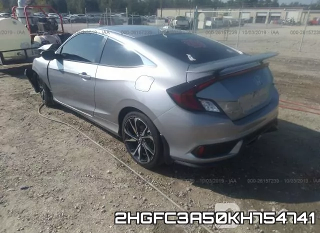 2HGFC3A50KH754741 фото 4