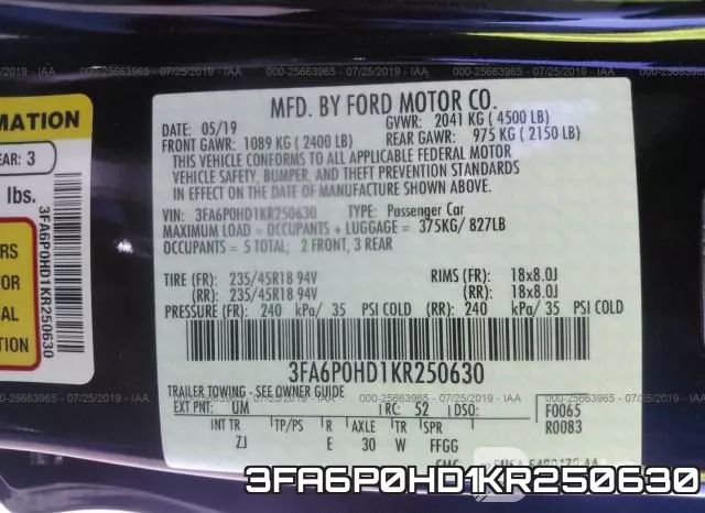3FA6P0HD1KR250630 фото 10