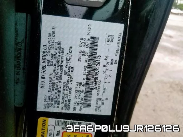 3FA6P0LU9JR126126 фото 2