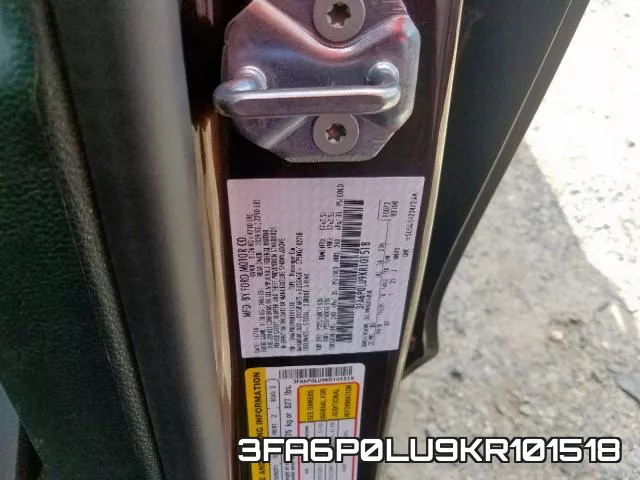 3FA6P0LU9KR101518 фото 2