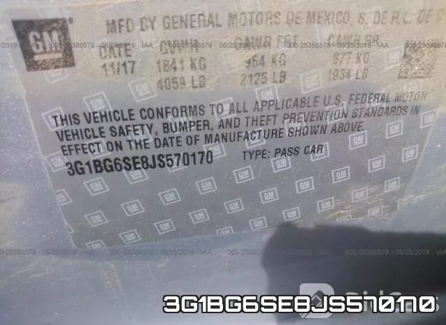 3G1BG6SE8JS570170 фото 10