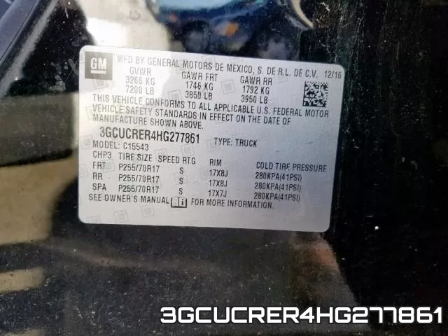3GCUCRER4HG277861 фото 2
