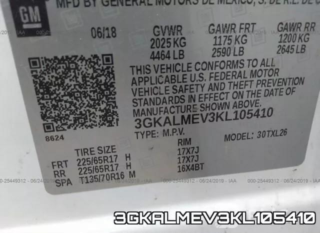 3GKALMEV3KL105410 фото 10