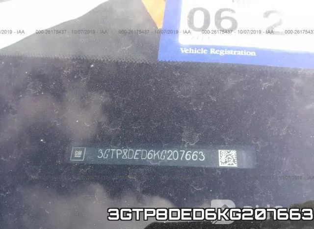 3GTP8DED6KG207663 фото 10