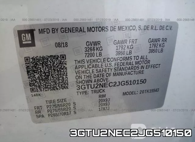 3GTU2NEC2JG510150 фото 10