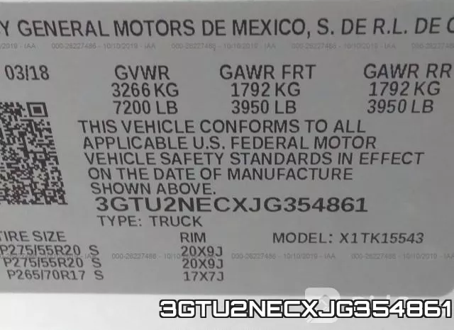 3GTU2NECXJG354861 фото 10