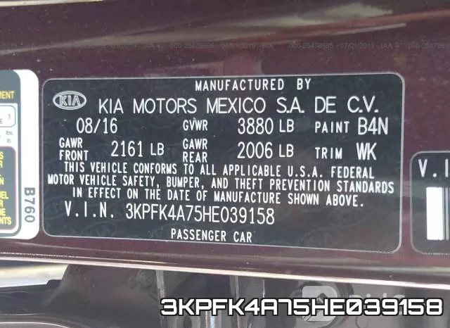 3KPFK4A75HE039158 фото 10